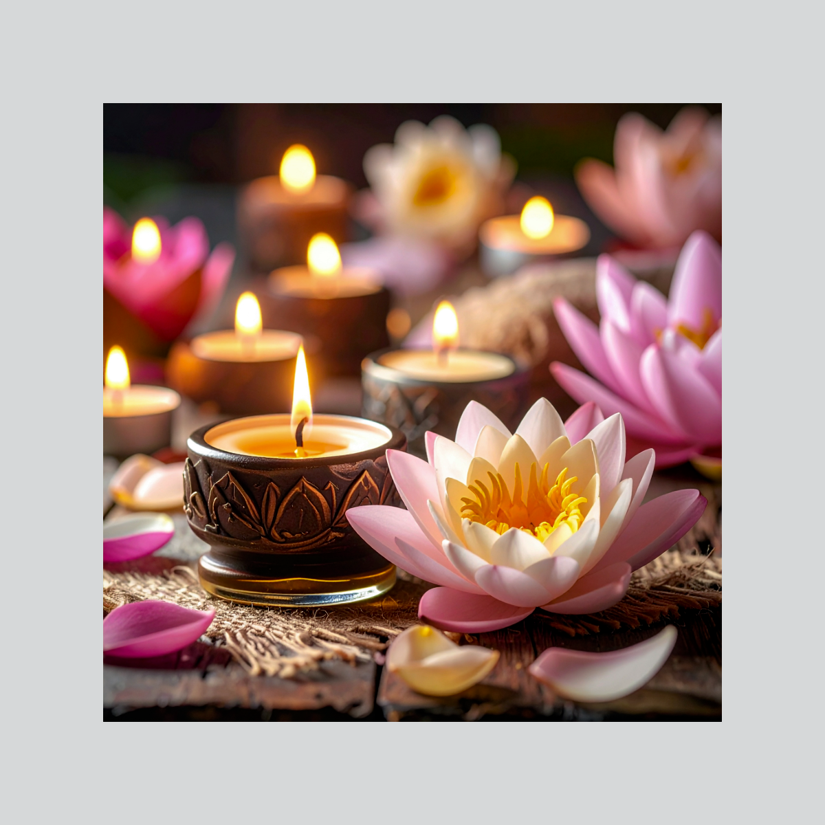Massage Oil Candles